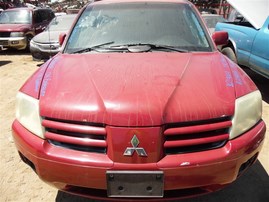 2004 Mitsubishi Endeavor Limited Burgundy 3.8L AT 2WD #214009